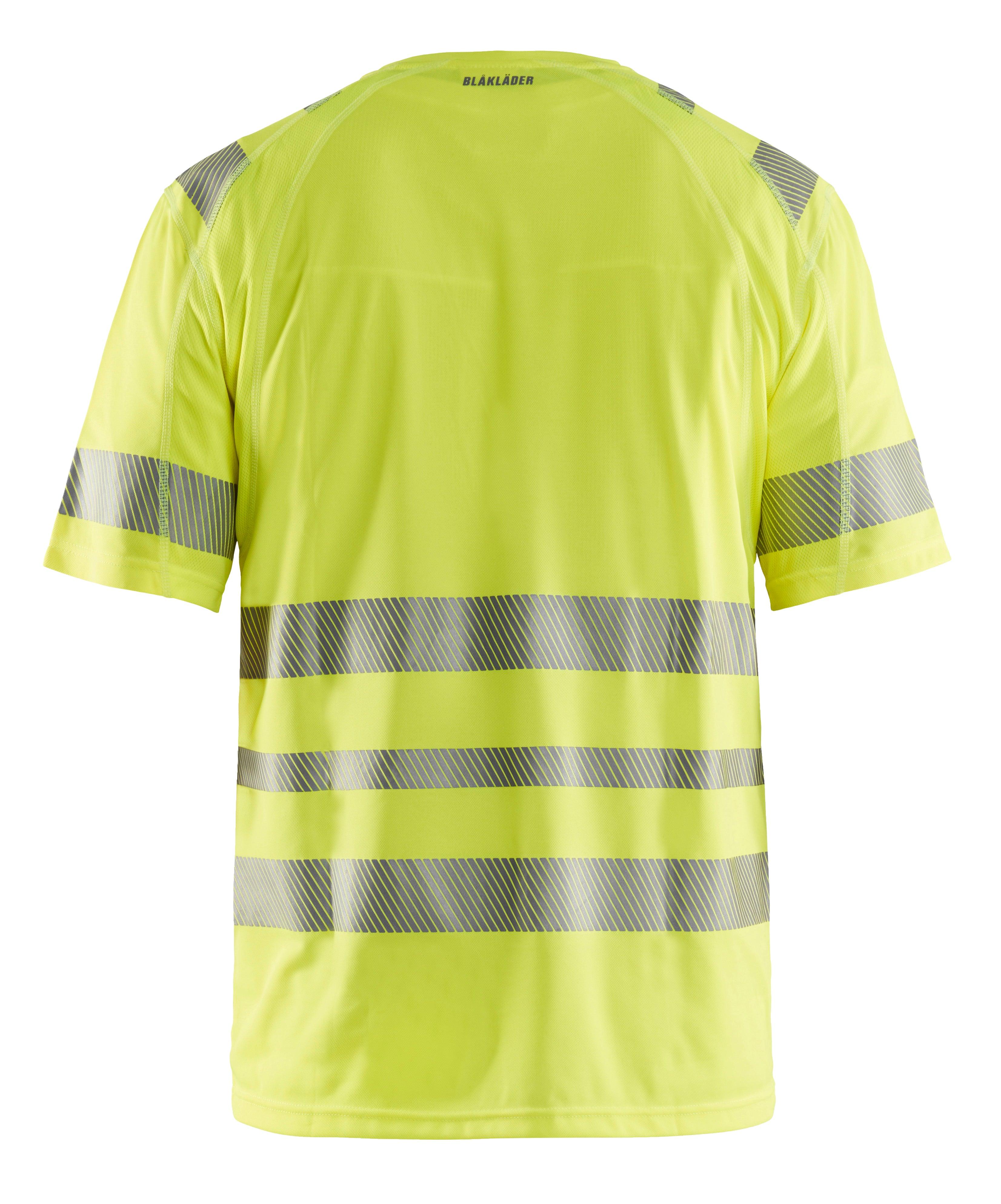 Blaklader 3490 Hi-Vis UV Anti-Odor Short Sleeve T-Shirt - Yellow Hi-Vis - Trusted Gear Company LLC