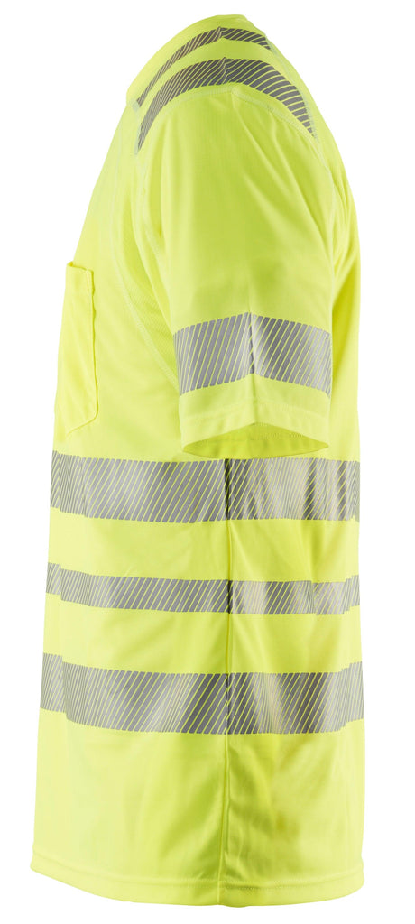 Blaklader 3490 Hi-Vis UV Anti-Odor Short Sleeve T-Shirt - Yellow Hi-Vis - Trusted Gear Company LLC