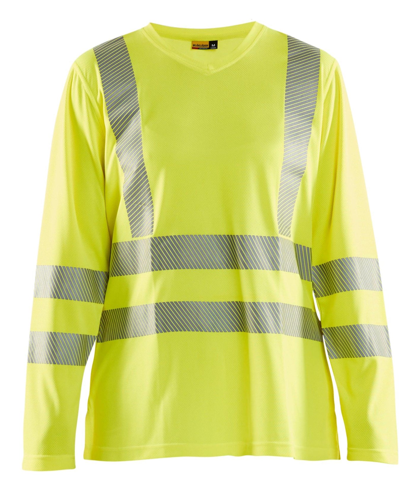 Blaklader 3497 Women's Hi-Vis UV Anti-Odor Long Sleeve T-Shirt - Yellow Hi-Vis - Trusted Gear Company LLC