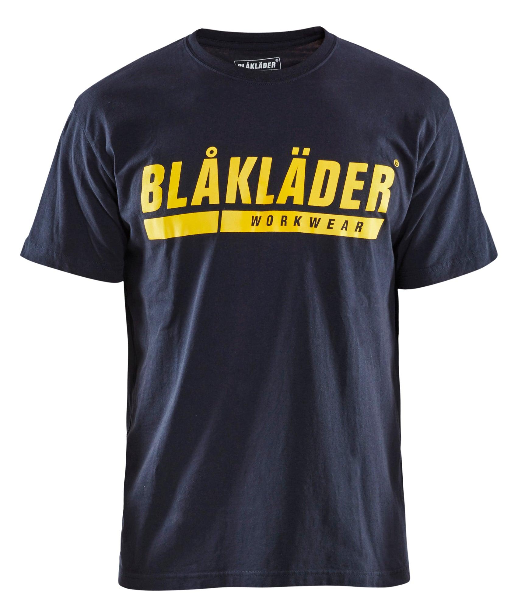 Blaklader 3555 Short Sleeve T-Shirt with Blaklader Logo - Dark Navy - Trusted Gear Company LLC