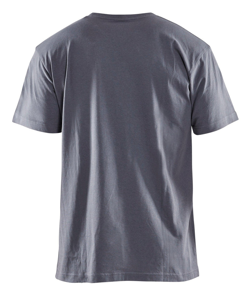 Blaklader 3555 Short Sleeve T-Shirt with Blaklader Logo - Grey - Trusted Gear Company LLC