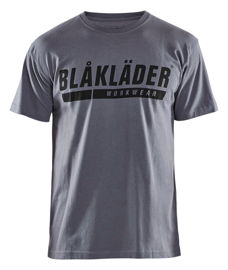 Blaklader 3555 Short Sleeve T-Shirt with Blaklader Logo - Grey - Trusted Gear Company LLC