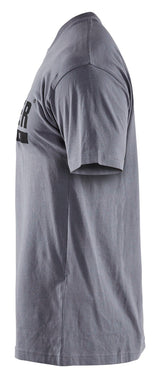 Blaklader 3555 Short Sleeve T-Shirt with Blaklader Logo - Grey - Trusted Gear Company LLC