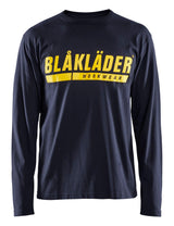 Blaklader 3557 Long Sleeve T-Shirt with Blaklader Logo - Dark Navy - Trusted Gear Company LLC