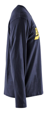 Blaklader 3557 Long Sleeve T-Shirt with Blaklader Logo - Dark Navy - Trusted Gear Company LLC