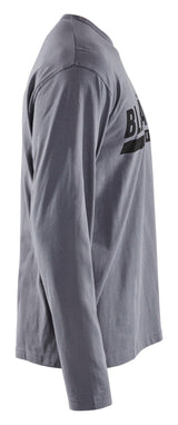 Blaklader 3557 Long Sleeve T-Shirt with Blaklader Logo - Grey - Trusted Gear Company LLC