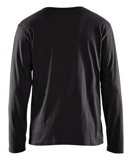 Blaklader 3557 Long Sleeve T-Shirt with Blaklader Logo - Black - Trusted Gear Company LLC