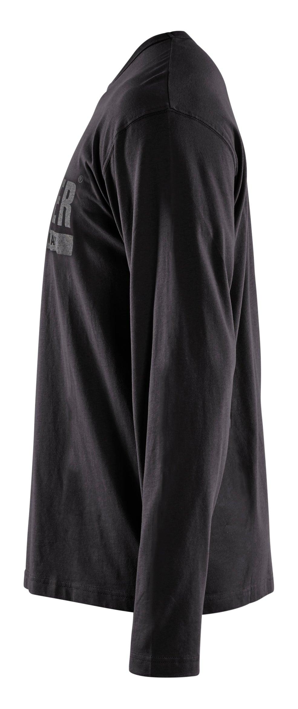 Blaklader 3557 Long Sleeve T-Shirt with Blaklader Logo - Black - Trusted Gear Company LLC