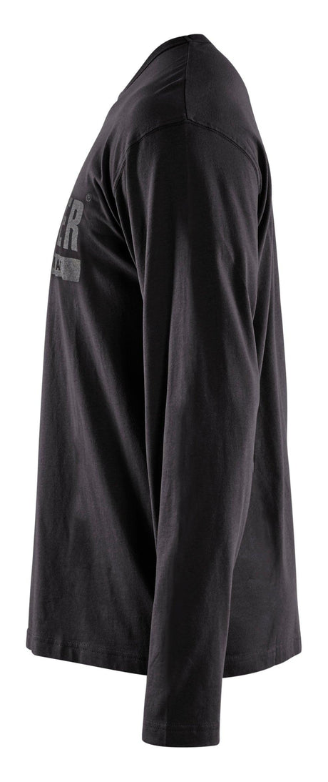 Blaklader 3557 Long Sleeve T-Shirt with Blaklader Logo - Black - Trusted Gear Company LLC
