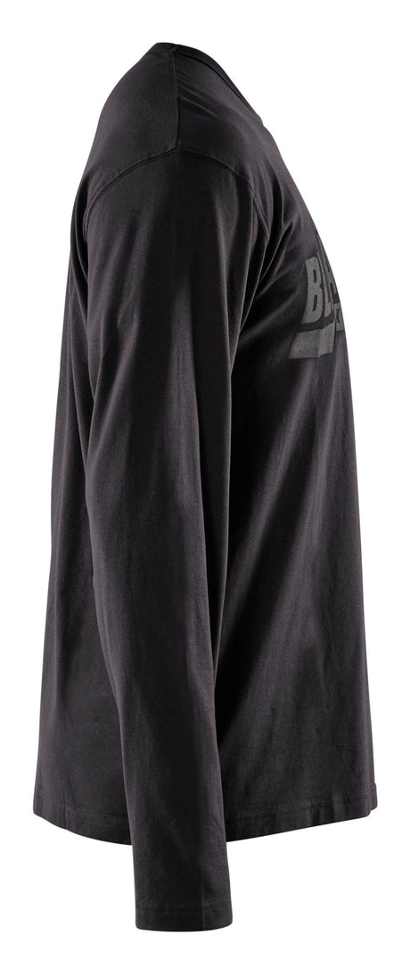 Blaklader 3557 Long Sleeve T-Shirt with Blaklader Logo - Black - Trusted Gear Company LLC