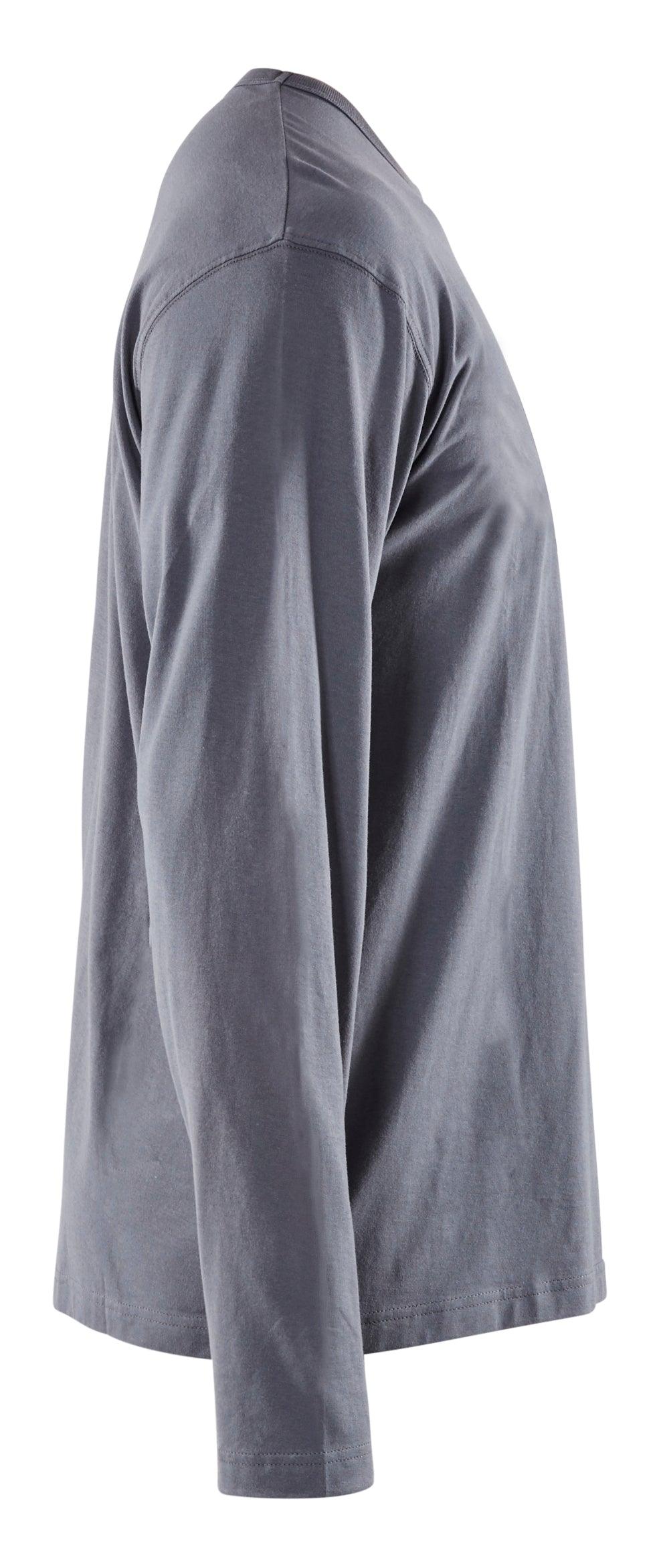 Blaklader 3559 Long Sleeve T-Shirt - Grey - Trusted Gear Company LLC