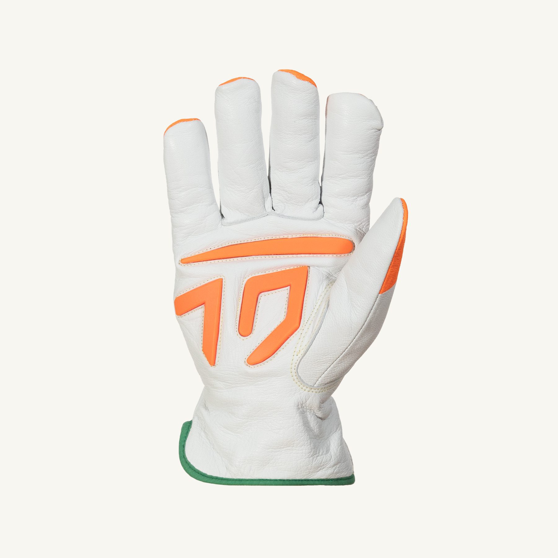 Superior Endura Goat-Grain Driver Gloves with Hi-Vis Orange Finger Tips - Trusted Gear Company LLC