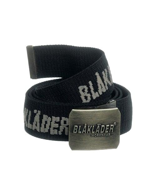 Blaklader 4013 Stretch Web Belt with Blaklader Embroidery - Black/Tan - Trusted Gear Company LLC