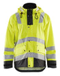 Blaklader 4312 Hi-Vis Waterproof Rain Jacket - Yellow Hi-Vis/Black - Trusted Gear Company LLC