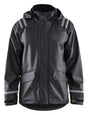 Blaklader 4317 Waterproof Rain Jacket with Reflective Details - Black - Trusted Gear Company LLC
