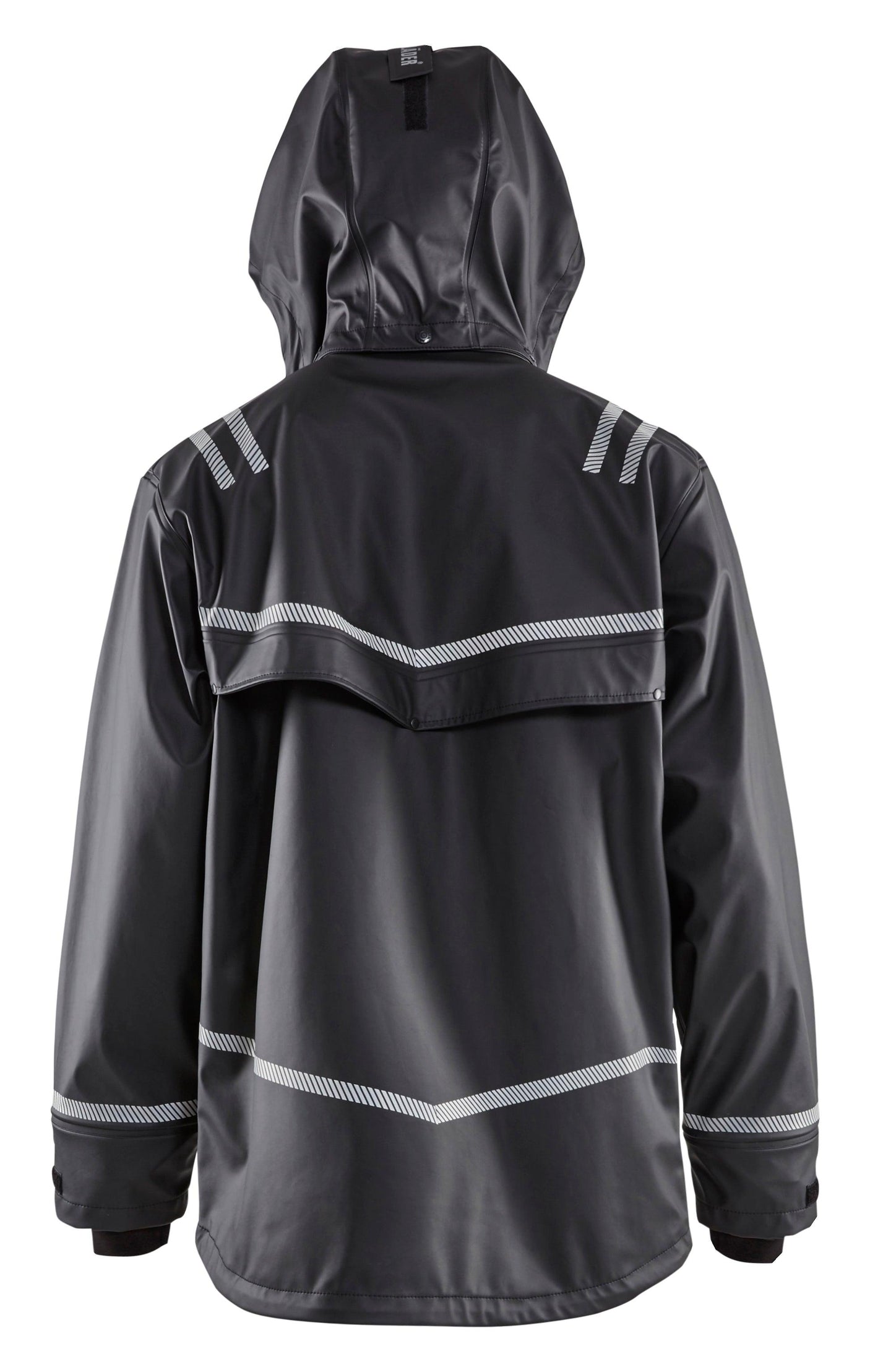 Blaklader 4317 Waterproof Rain Jacket with Reflective Details - Black - Trusted Gear Company LLC