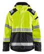 Blaklader 4787 Hi-Vis Premium Waterproof Shell Jacket - Yellow Hi-Vis/Black - Trusted Gear Company LLC