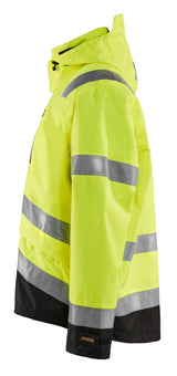 Blaklader 4937 Hi-Vis Waterproof Shell Jacket - Yellow Hi-Vis/Black - Trusted Gear Company LLC