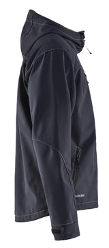 Blaklader 4939 Hooded Water-Resistant Pro Softshell - Dark Navy/Red - Trusted Gear Company LLC