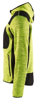 Blaklader 4940 Knitted Hoodie Jacket - Yellow Hi-Vis/Black - Trusted Gear Company LLC