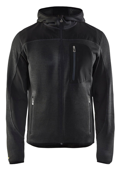 Blaklader 4940 Knitted Hoodie Jacket - Dark Grey/Black - Trusted Gear Company LLC