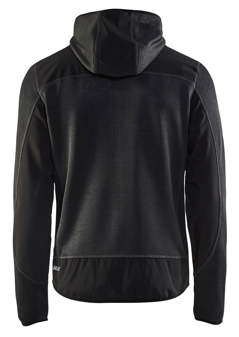 Blaklader 4940 Knitted Hoodie Jacket - Dark Grey/Black - Trusted Gear Company LLC