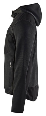 Blaklader 4940 Knitted Hoodie Jacket - Dark Grey/Black - Trusted Gear Company LLC