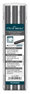 Pica Big-Dry Refill - 6030 Graphite 2B Set