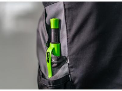 high-tech, high-quality, bold 