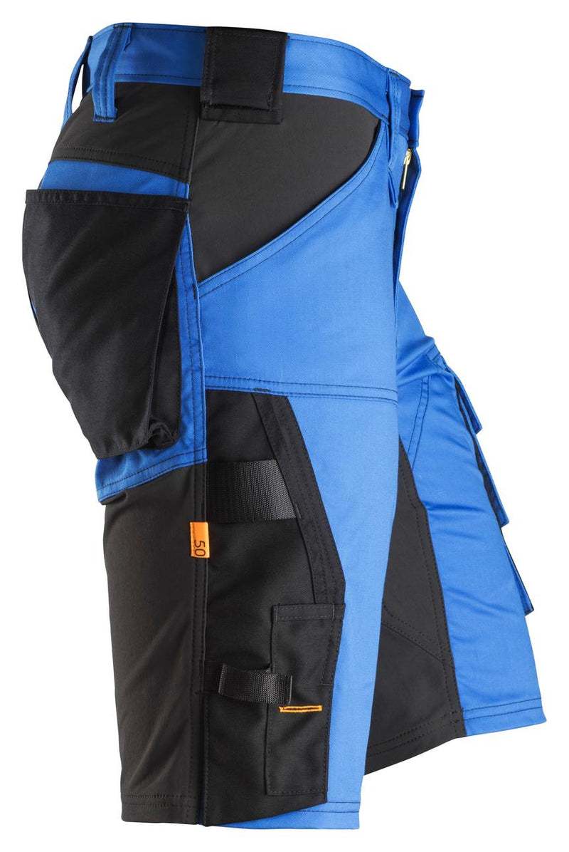 Snickers Workwear 6143 AllroundWork Stretch Shorts - True Blue/Black