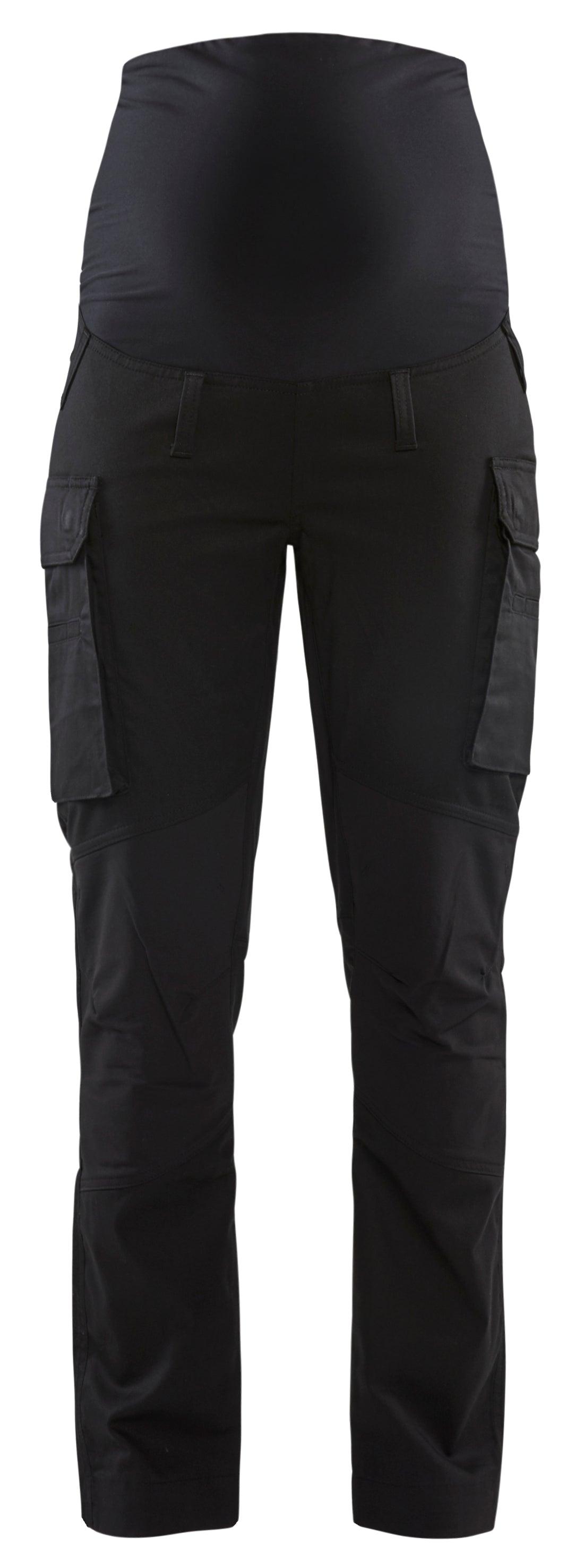 Maternity Service pants with Stretch Black XS Maternity Service pants with Stretch Black XS