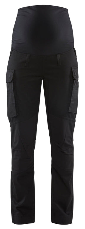 Blaklader 7101 Women's Maternity Service Pants with Stretch - Black