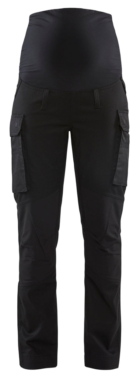 Blaklader 7101 Women's Maternity Service Pants with Stretch - Black