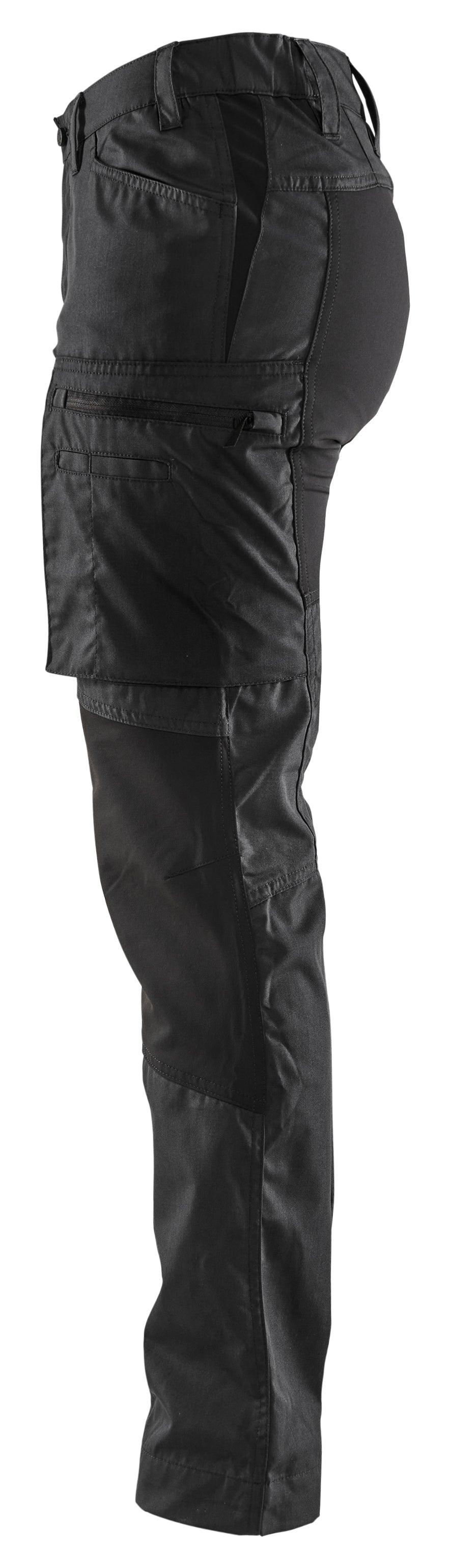 Blaklader 7159 5oz Women's Service Pants with Stretch - Black - Trusted Gear Company LLC