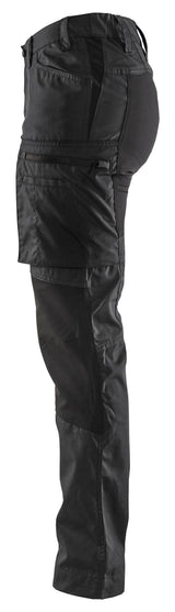 Blaklader 7159 5oz Women's Service Pants with Stretch - Black - Trusted Gear Company LLC