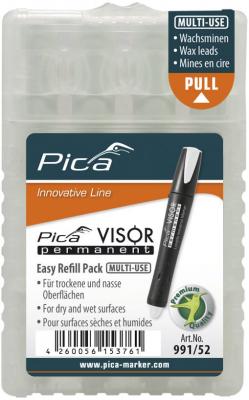 Pica Visor Refill - 991 Permanent - 4/pack