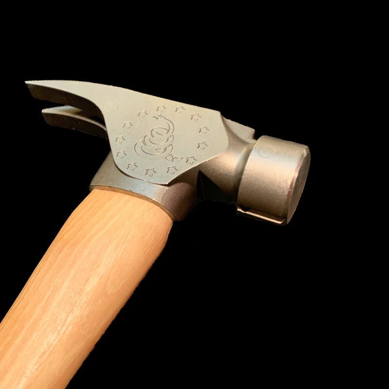 Hardcore Blunt Force Smooth Face Hammer - Natural Hickory - Trusted Gear Company LLC