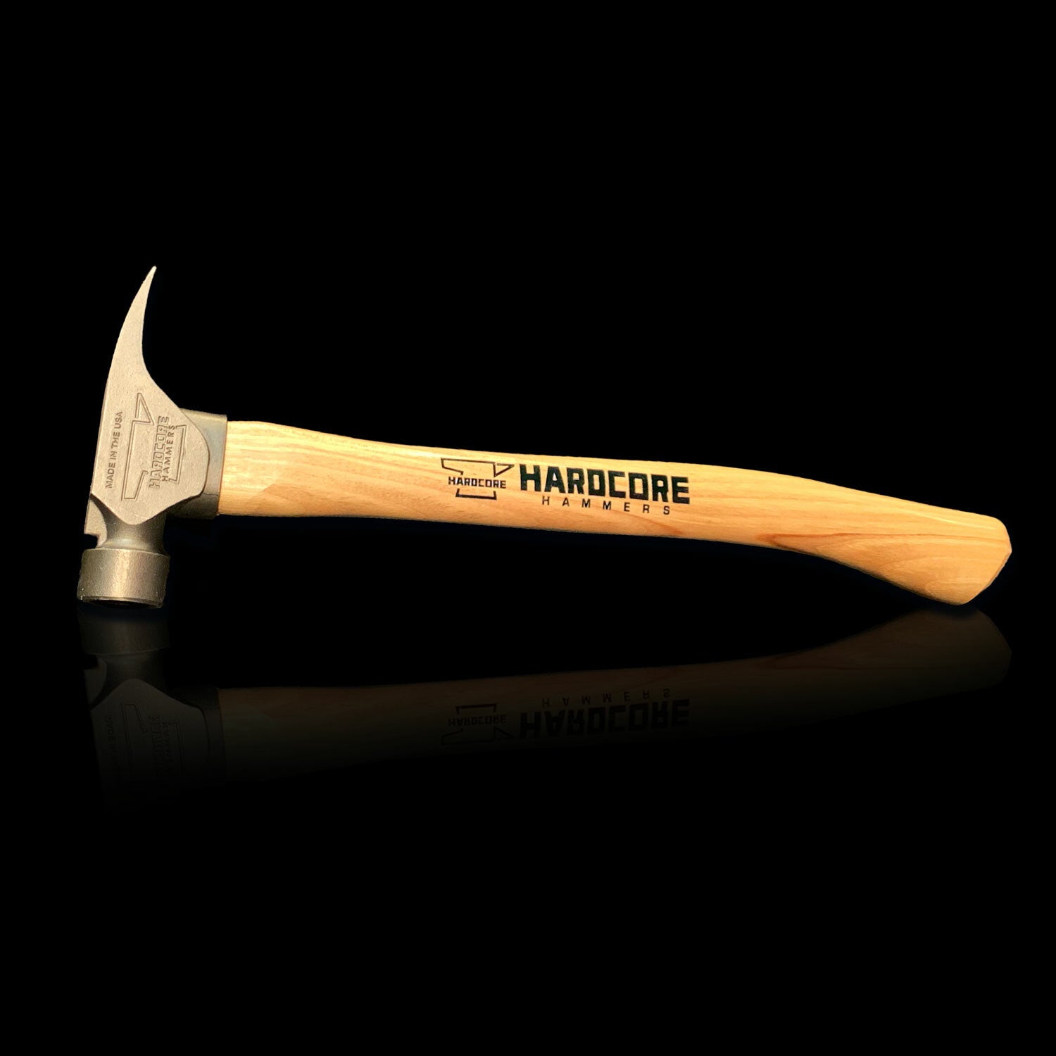 Boss Hammers 14oz Titanium Fiberglass Handle Hammer Milled Face