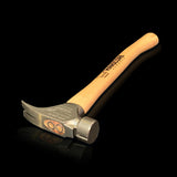 Hardcore Blunt Force Smooth Face Hammer - Natural Hickory - Trusted Gear Company LLC