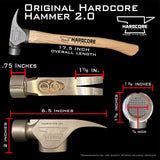 Hardcore Hammer 2.0 - Inset Waffle Face - Blackout - Trusted Gear Company LLC
