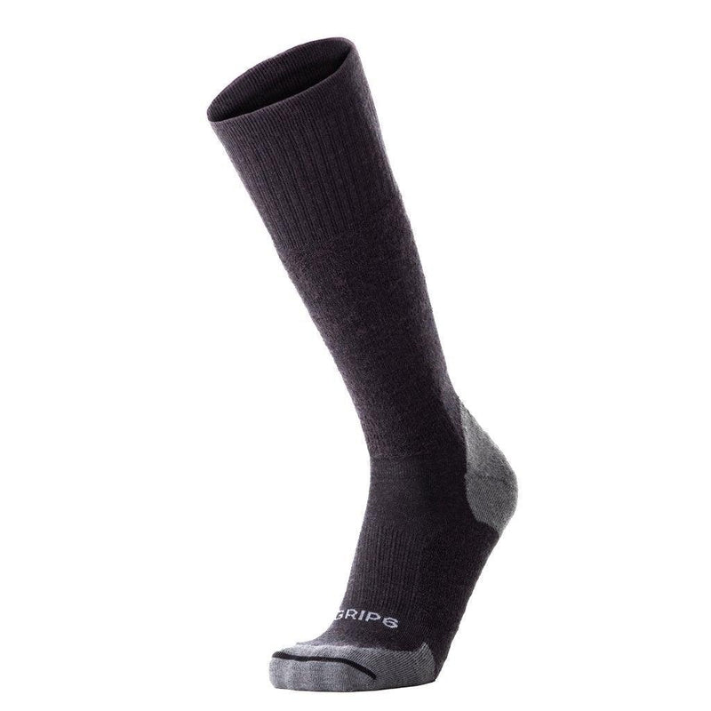 Grip6 Highline Merino Boot Sock - Black - Trusted Gear Company LLC