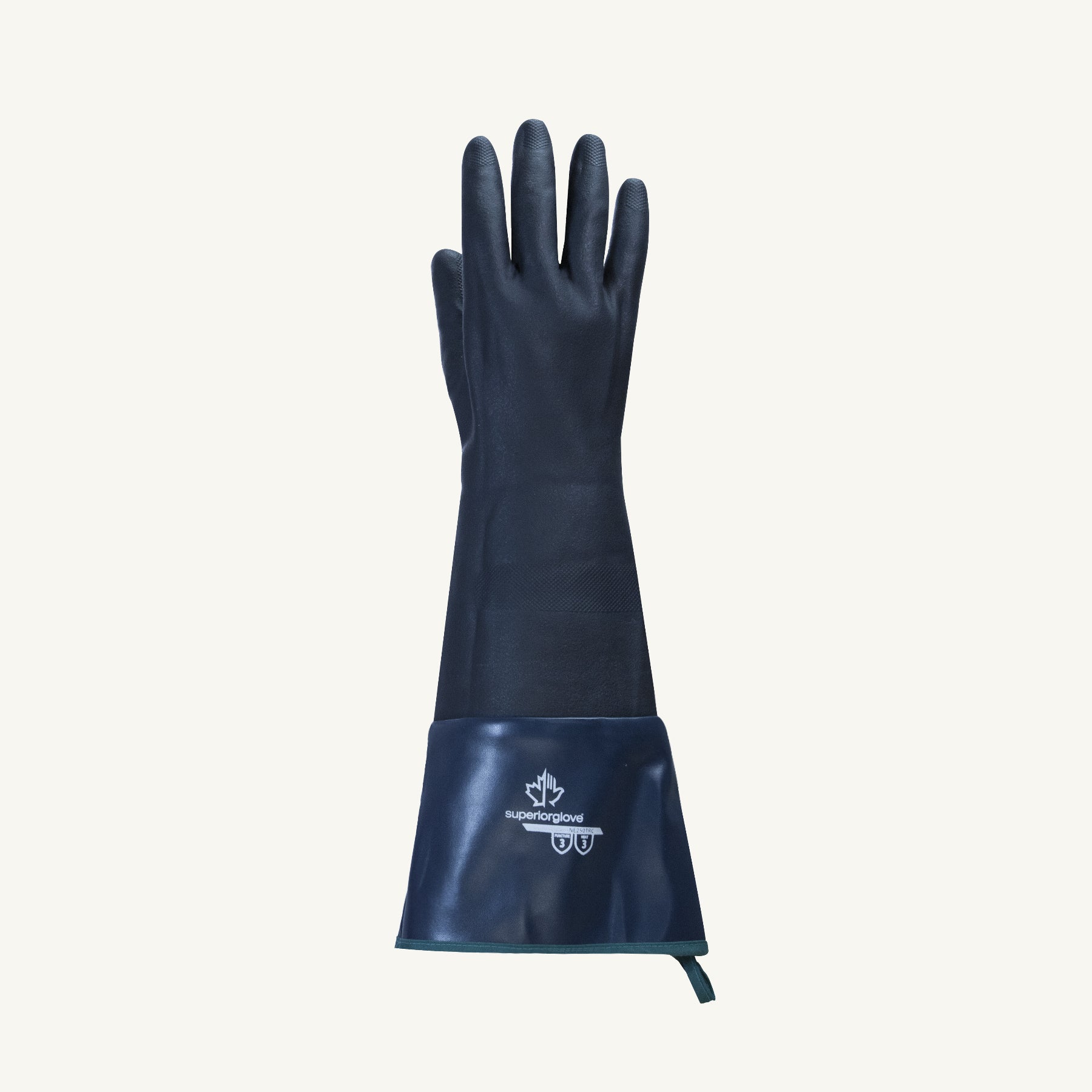 Superior Glove Chemstop™ NE250TRC Lined Extended Cuff Neoprene Glove