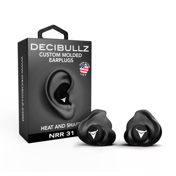 Decibullz Custom Moldable Earplugs 31DB NRR