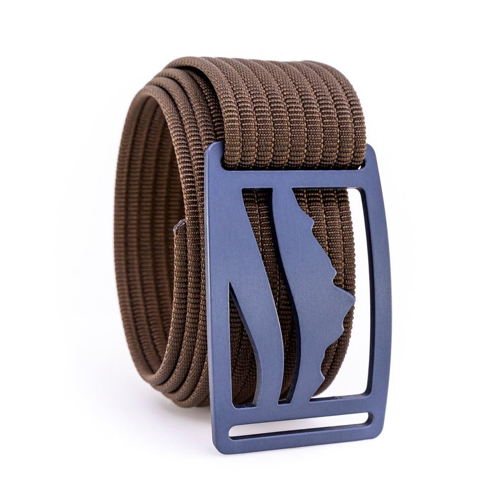 Grip6 Wasatch Blue Steel Belt - 1.5" Wide - Trusted Gear Company LLC