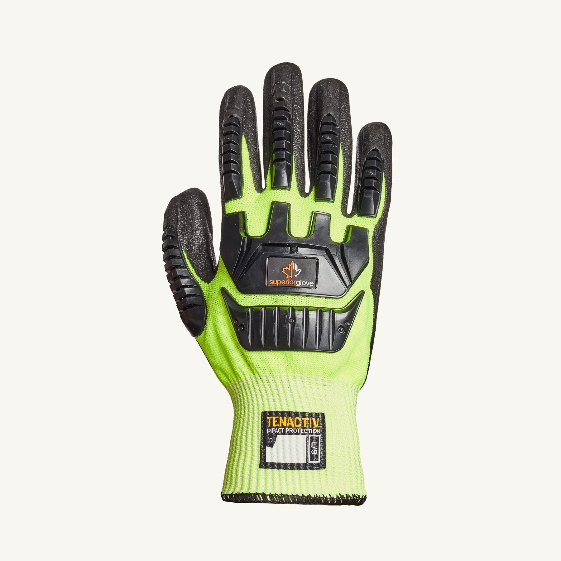 Superior TenActiv™ Anti-Impact Visibility Glove with Micropore Nitrile Grip - Trusted Gear Company LLC