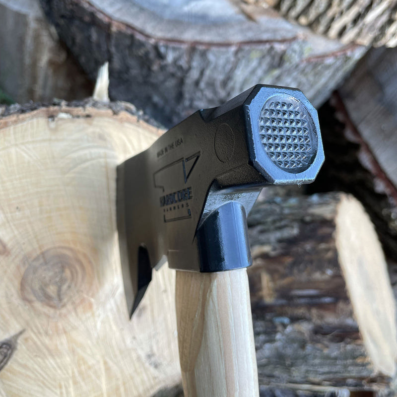 Hardcore Blackened Survivalist Hatchet - Burnt Orange - Trusted Gear Company LLC