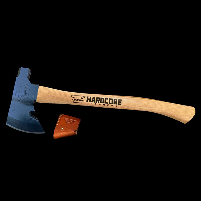 Hardcore Blackened Survivalist Hatchet - Natural - Trusted Gear Company LLC