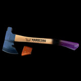Hardcore Blackened Survivalist Hatchet - Plum Crazy - Trusted Gear Company LLC
