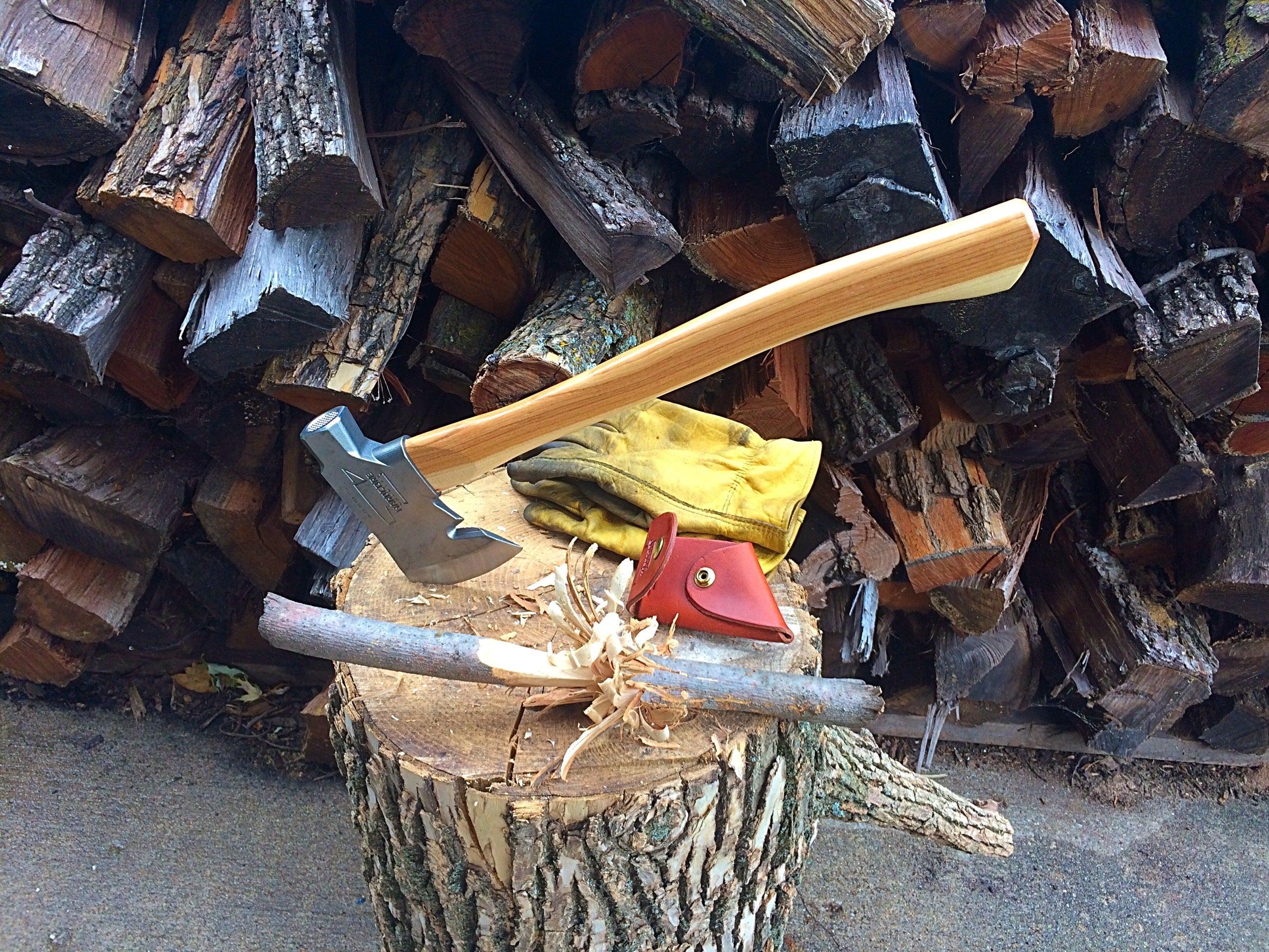 Hardcore Survivalist Hatchet - Natural Hickory - Trusted Gear Company LLC