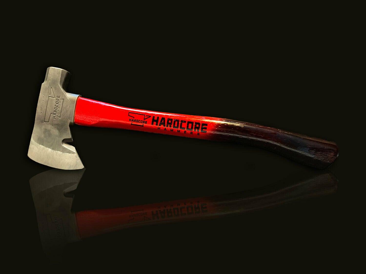 Hardcore Survivalist Hatchet - Zombie Red/Black - Trusted Gear Company LLC